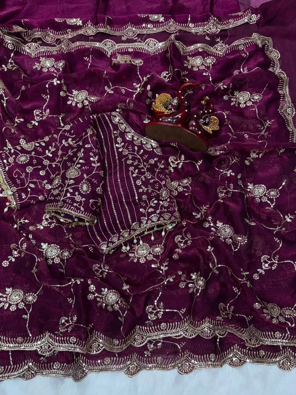 Royal_Berry_Embroidered_Chiffon_Saree_Default_Title