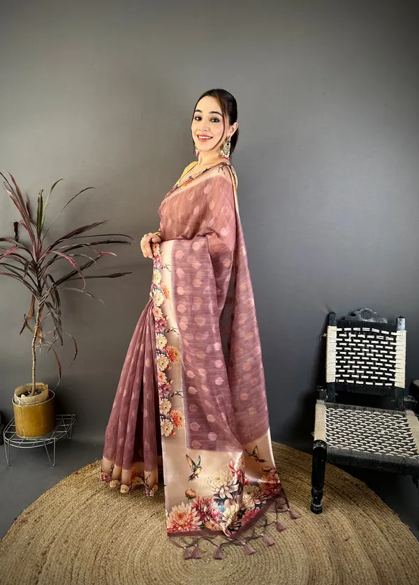 Rose_Blush_Cotton_Saree_Default_Title