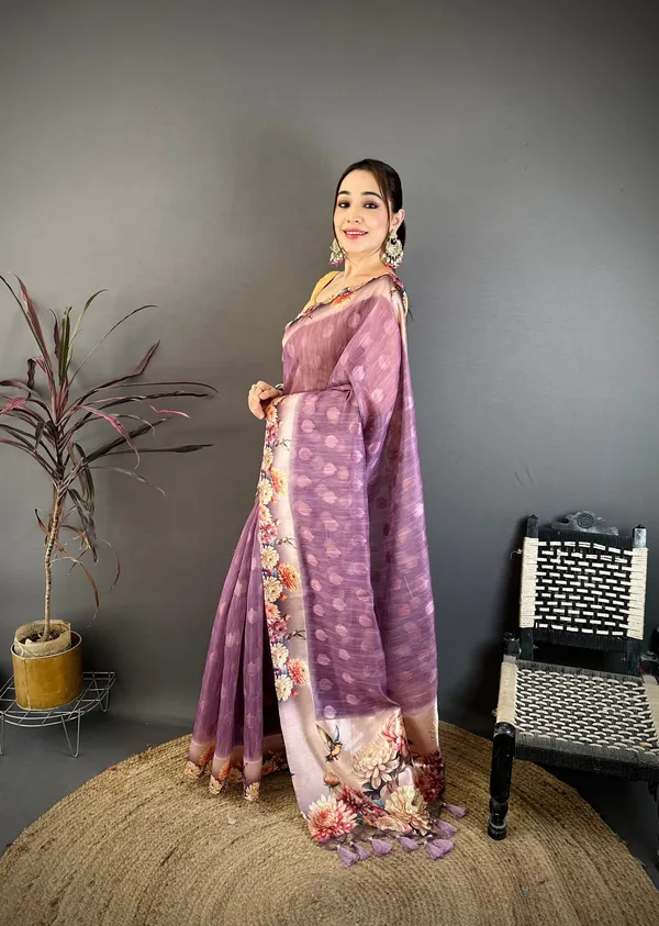 Orchid_Mist_Cotton_Saree_Default_Title
