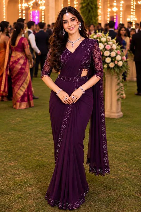 Plum_Purple_Lycra_Designer_Saree_Default_Title