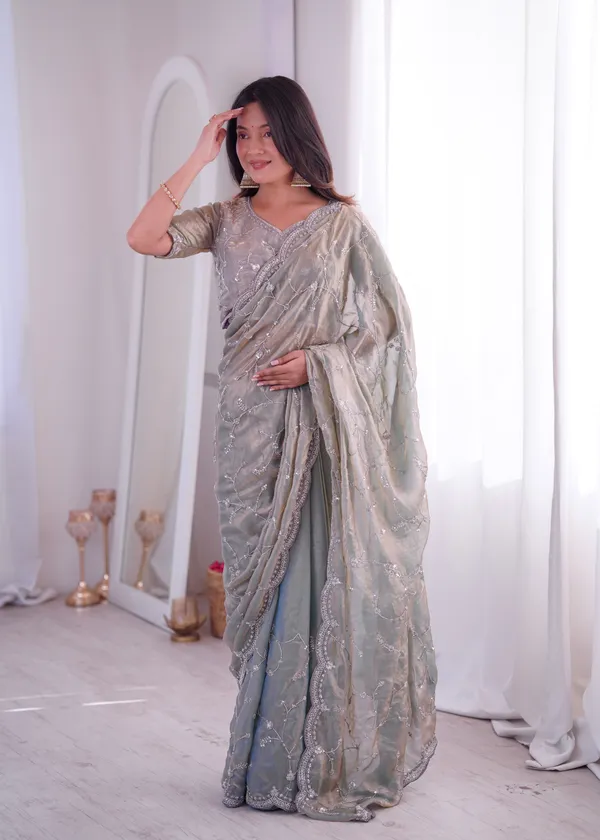 Mist_Grey_Premium_Two_Tone_Fandy_Silk_Saree_With_Scalloped_Embroidered_Border_Default_Title