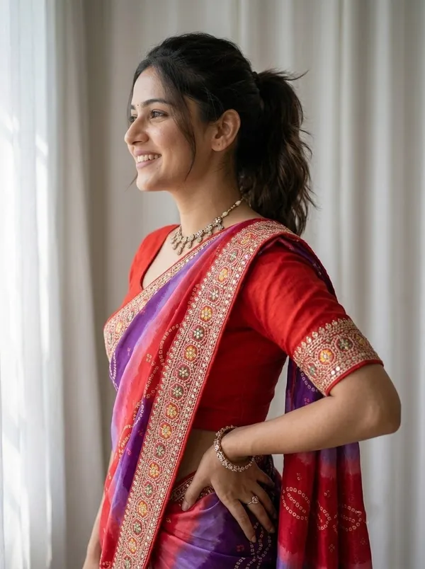 Purple_Red_Georgette_Saree_With_Designer_Embroidered_Border_Default_Title