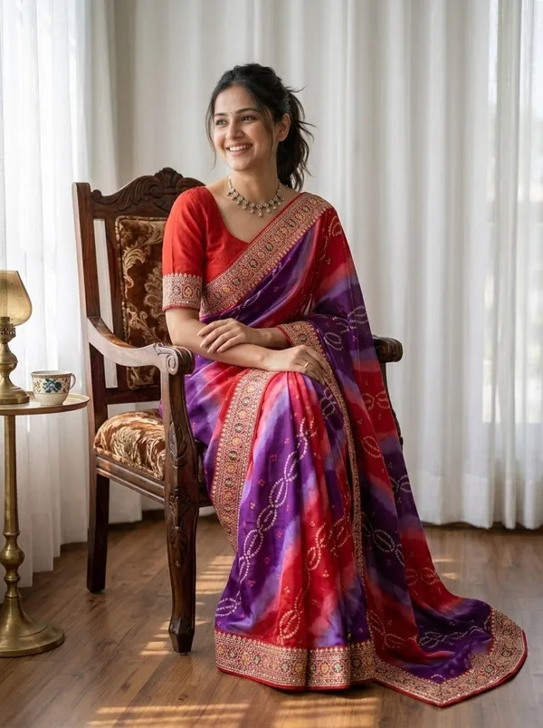 Purple_Red_Georgette_Saree_With_Designer_Embroidered_Border_Default_Title