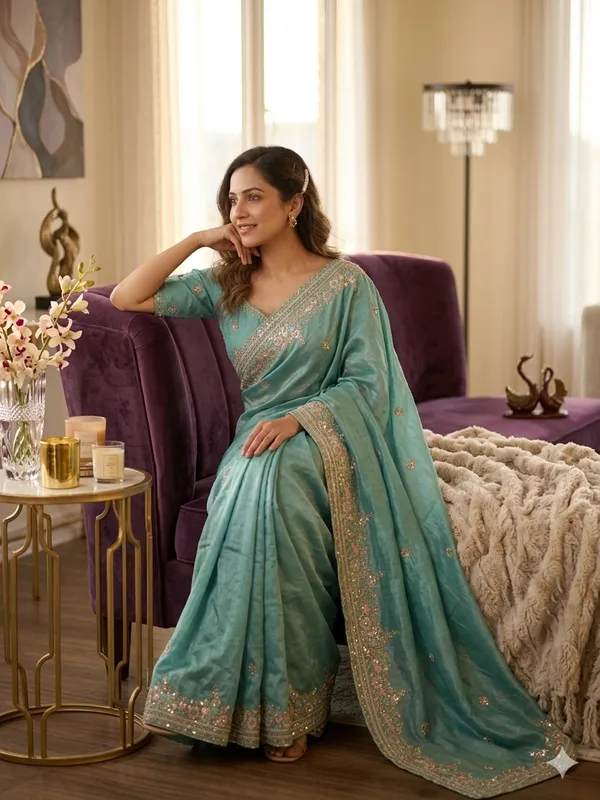 Sky_Blue_Soft_Nc_Vichitra_Saree_With_Embroidered_Designer_Border_Default_Title