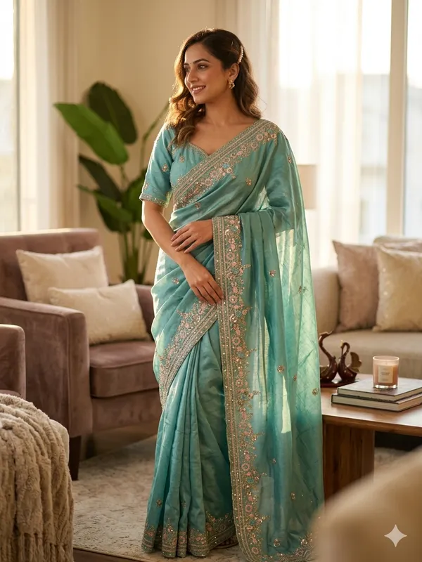 Sky_Blue_Soft_Nc_Vichitra_Saree_With_Embroidered_Designer_Border_Default_Title