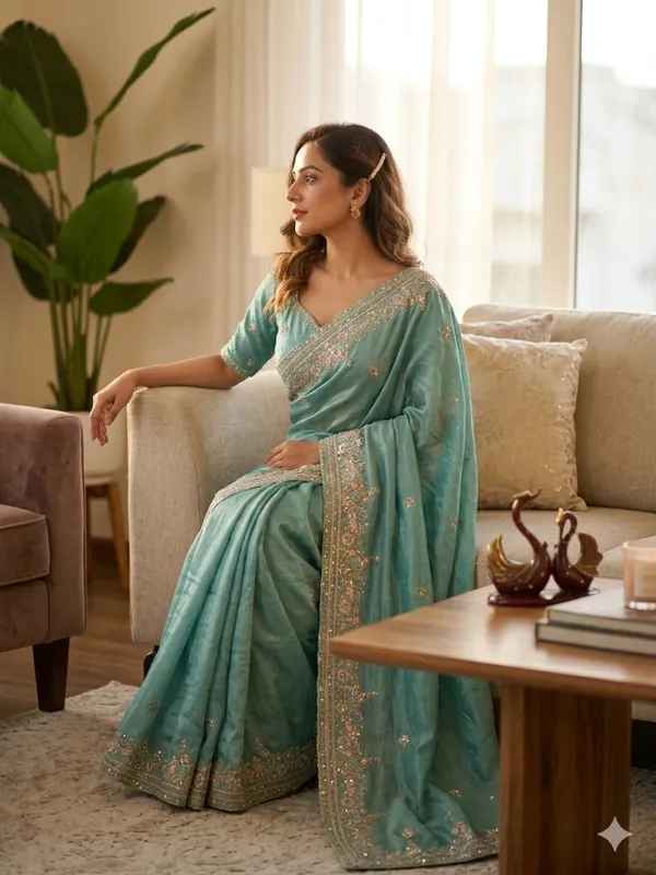 Sky_Blue_Soft_Nc_Vichitra_Saree_With_Embroidered_Designer_Border_Default_Title