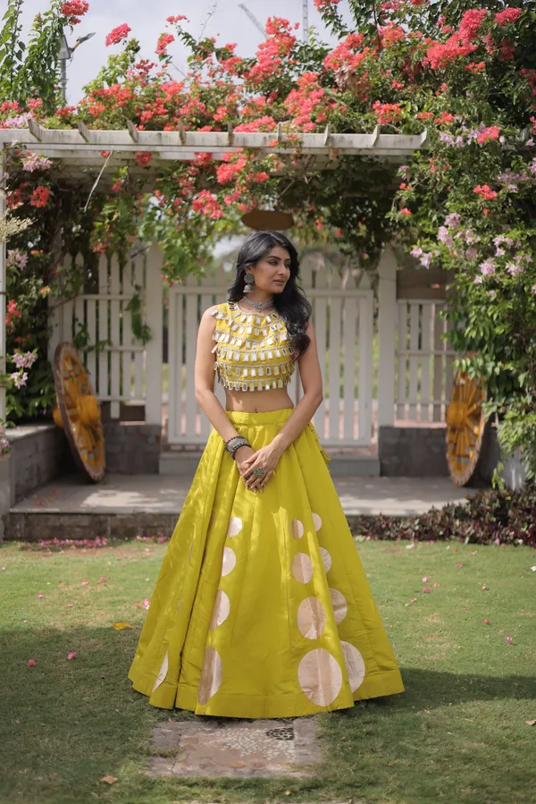 Lime_Green_Roman_Silk_Navratri_Lehenga_Choli_With_Mirror_Inspired_Designer_Blouse_Default_Title
