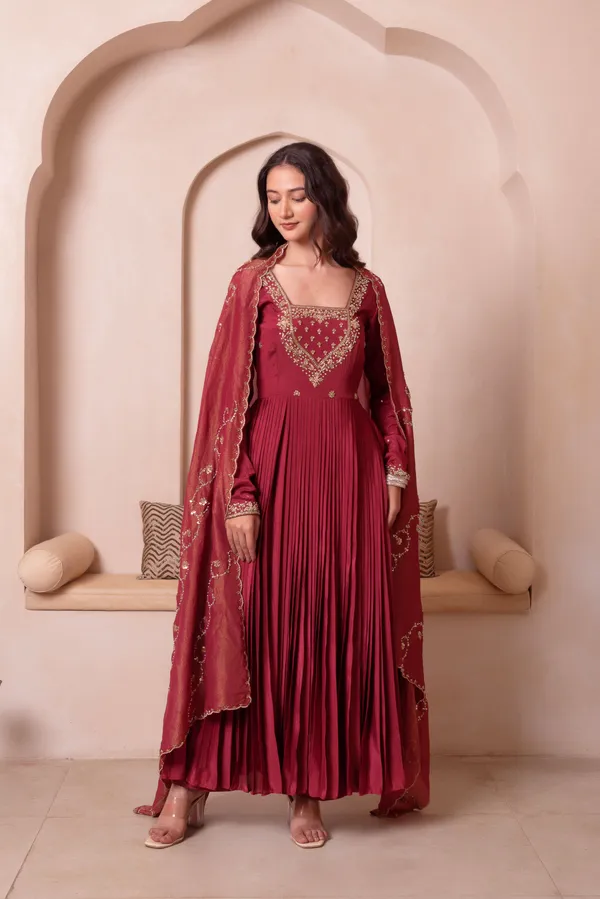 Rose_Pink_Chinon_Embroidered_Anarkali_Suit_Set_With_Designer_Dupatta