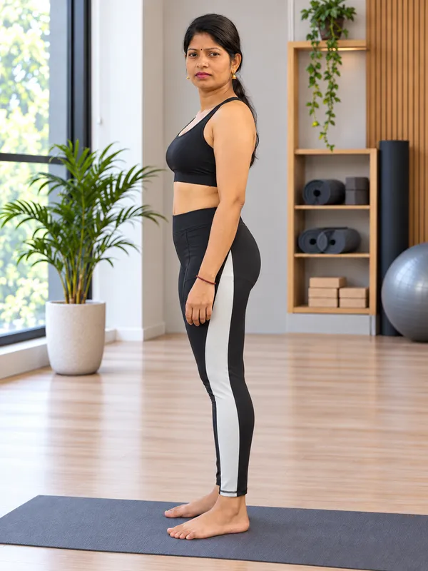 Black_Contrast_Panel_Leggings_for_Women