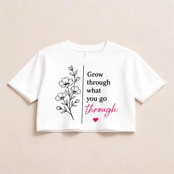 White_&_Mustard_Cotton_Casual_Crop_Top_For_Girls