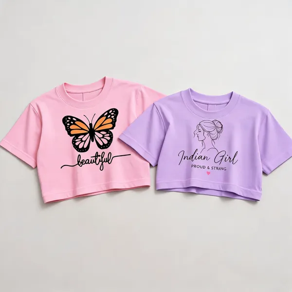Pink_&_Lavender_Cotton_Casual_Crop_Top_For_Girls