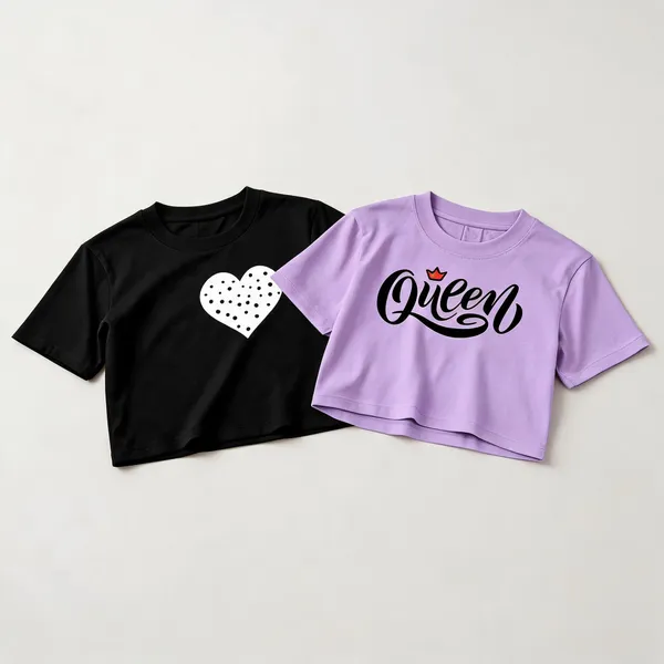 Black_&_Lavender_Cotton_Casual_Crop_Top_For_Girls