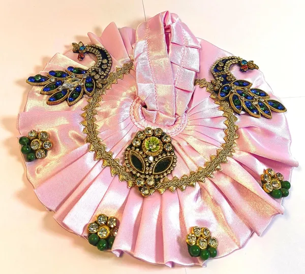 Laddu_Gopal_Satin_Dress_With_Mukut