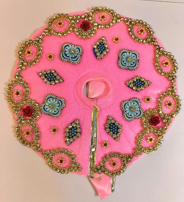 Laddu_Gopal_Satin_Dress_With_Pagdi