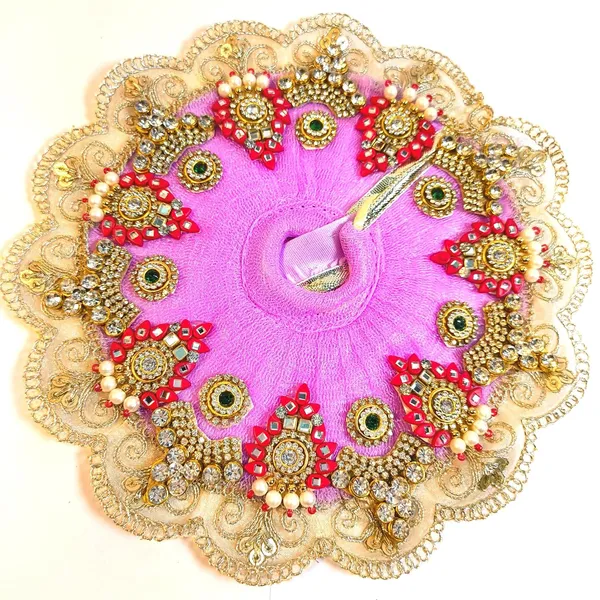 Laddu_Gopal_Satin_Dress_With_Pagdi
