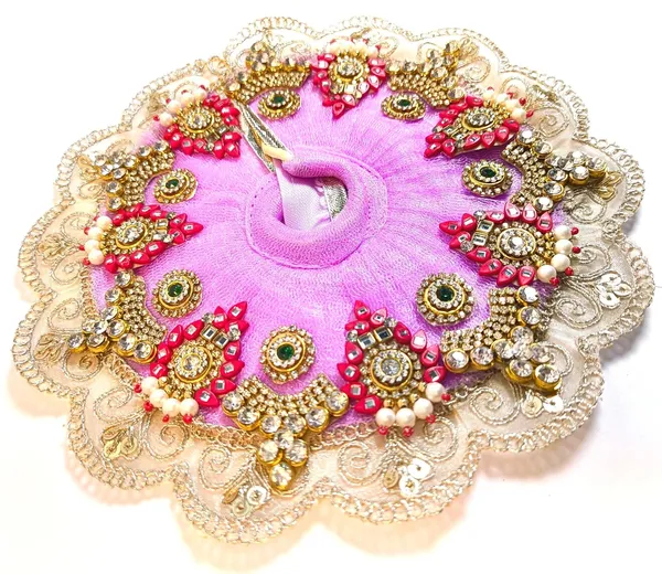 Laddu_Gopal_Satin_Dress_With_Pagdi