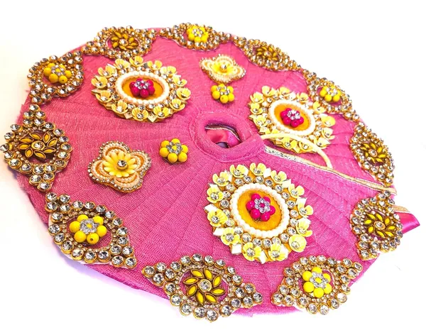 Laddu_Gopal_Satin_Dress_With_Mukut