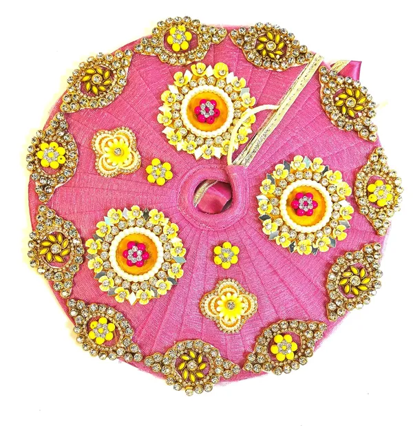 Laddu_Gopal_Satin_Dress_With_Mukut