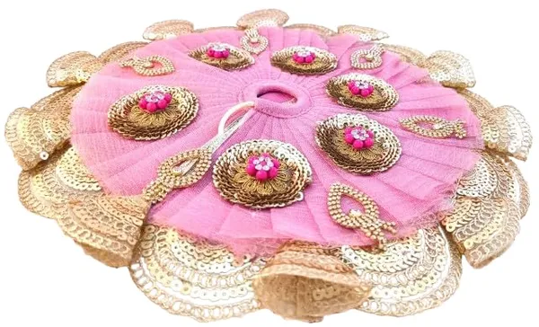 Laddu_Gopal_Satin_Dress_With_Mukut