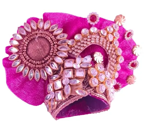 Laddu_Gopal_Satin_Dress_With_Mukut
