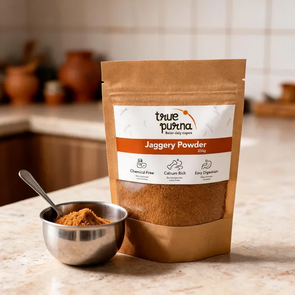 True_Purna_Sugarcane_Jaggery_Powder_Natural_Sweetener