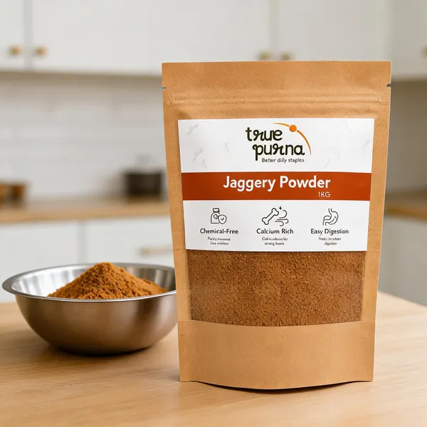 True_Purna_Sugarcane_Jaggery_Powder_Natural_Sweetener
