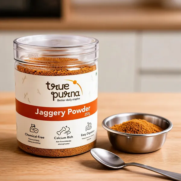 True_Purna_Natural_Jaggery_Powder_Unrefined_Gur