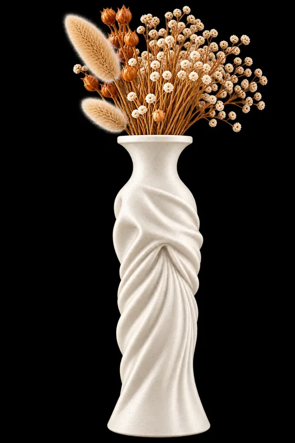 White_Modern_Sculptural_Vase