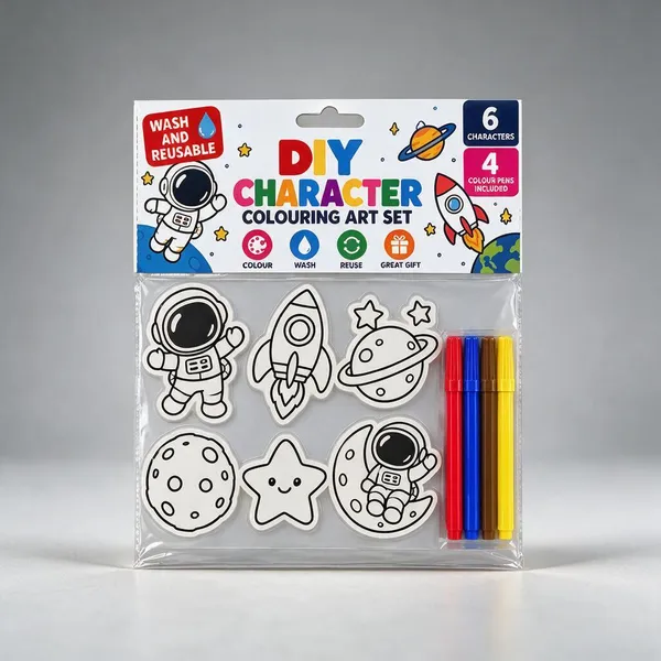 White_Diy_Character_Colouring_Art_Set_With_Washable_Reusable_Figures
