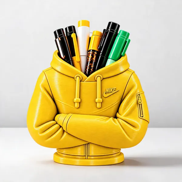 Lemon_Yellow_Hoodie_Figure_Sculpture