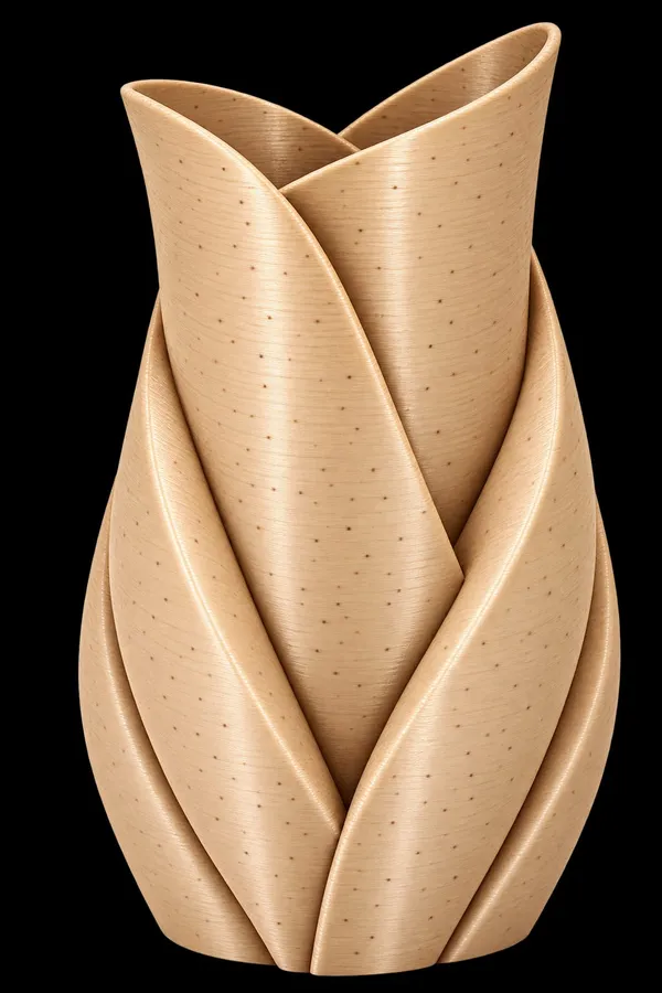 Plastic_Abstract_Textured_Flower_Vase_Set