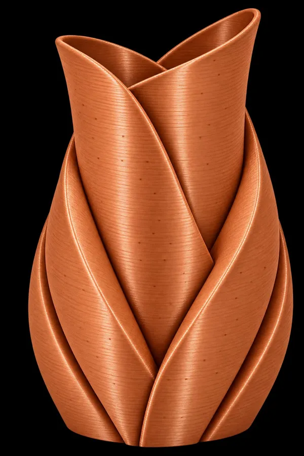 Plastic_Abstract_Textured_Flower_Vase_Set