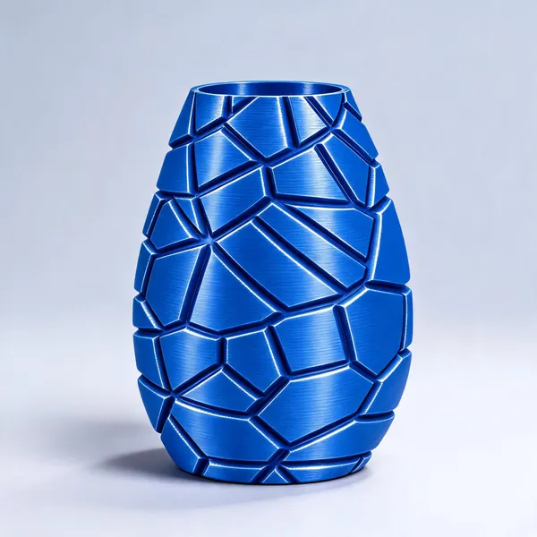 Royal_Blue_Ceramic_Modern_Textured_Vase