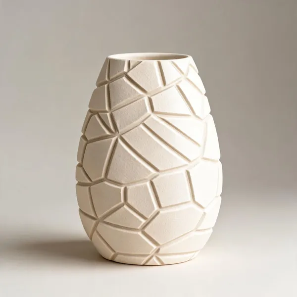 Wooden_Ceramic_Modern_Textured_Vase