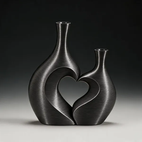 Black_3D_Printed_Modern_Sculptural_Wave_Vase