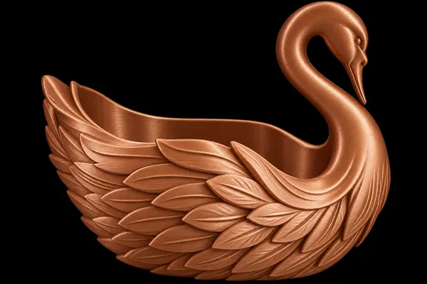 White_Swan_Sculpted_Utensil_Holder