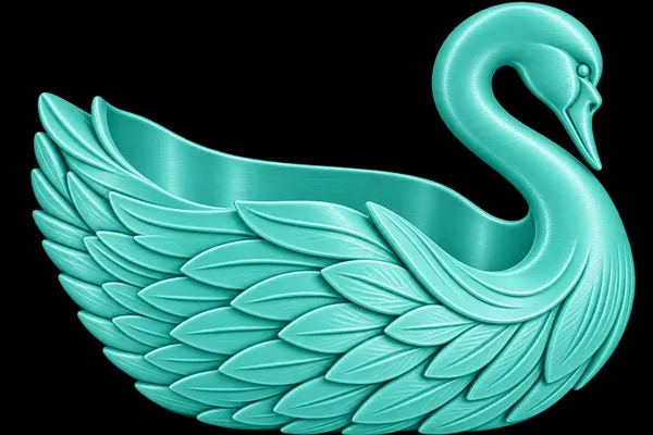 White_Swan_Sculpted_Utensil_Holder