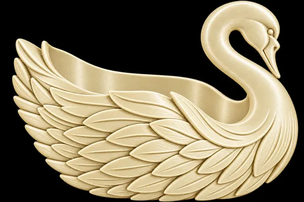 White_Swan_Sculpted_Utensil_Holder