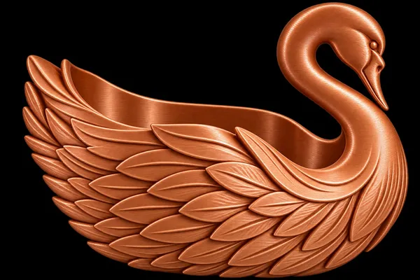 White_Swan_Sculpted_Utensil_Holder