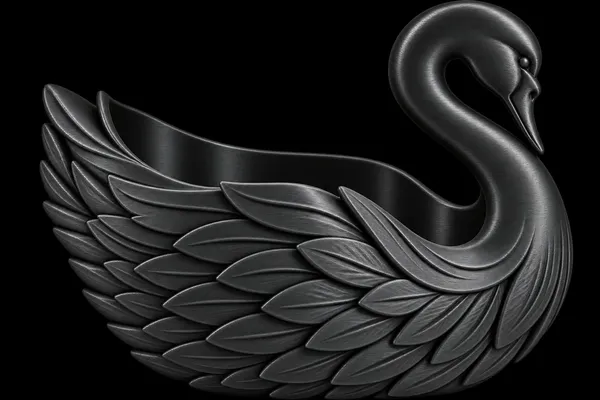 White_Swan_Sculpted_Utensil_Holder