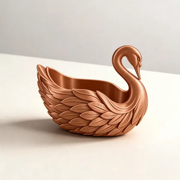 White_Swan_Sculpted_Utensil_Holder