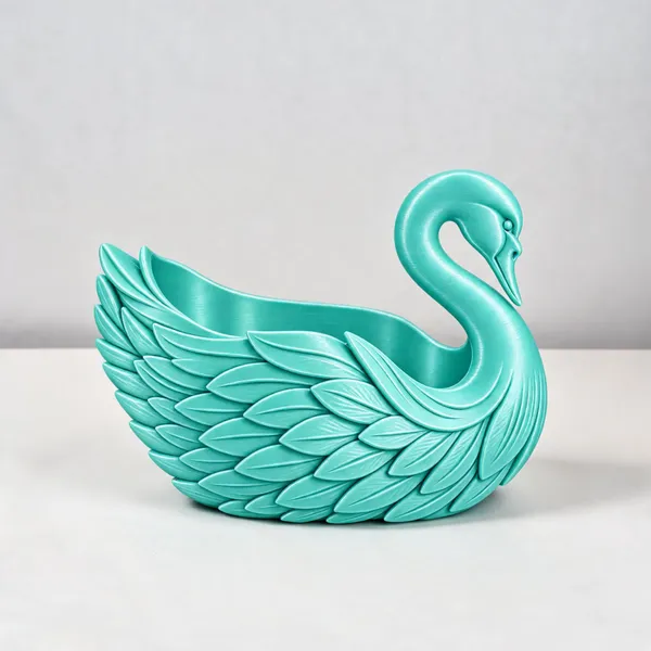 White_Swan_Sculpted_Utensil_Holder