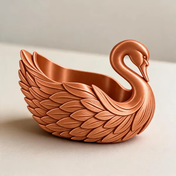 White_Swan_Sculpted_Utensil_Holder