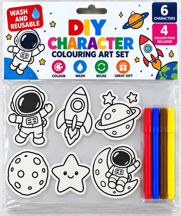White_Diy_Character_Colouring_Art_Set_With_Washable_Reusable_Figures