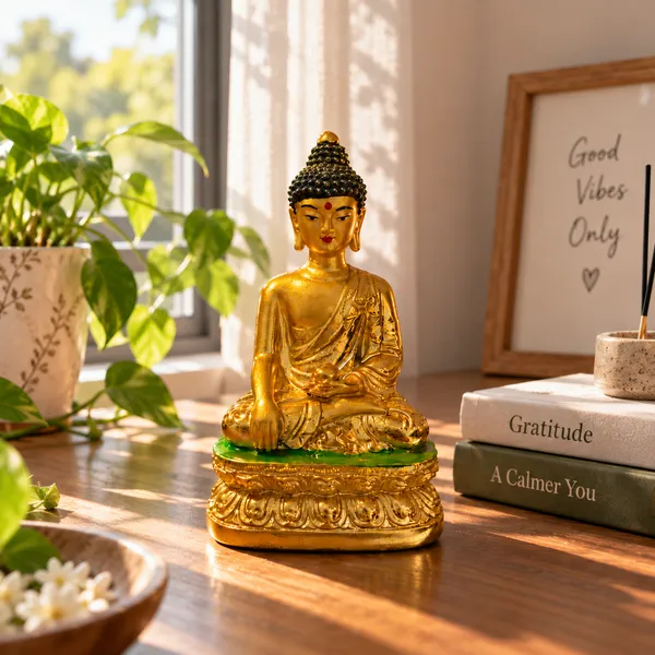 Golden_Buddha_Meditation_Statue_–_Elegant_Decorative_Idol_for_Home_&_Office