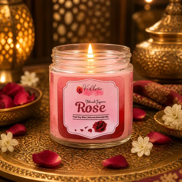 Soy_Rose_Scented_Jar_Candle