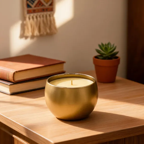 Metallic_Gold_Round_Candle