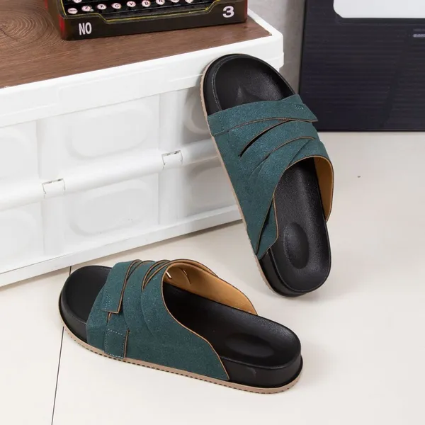 kardam_And_sons_Men_Slippers_Green_,_6