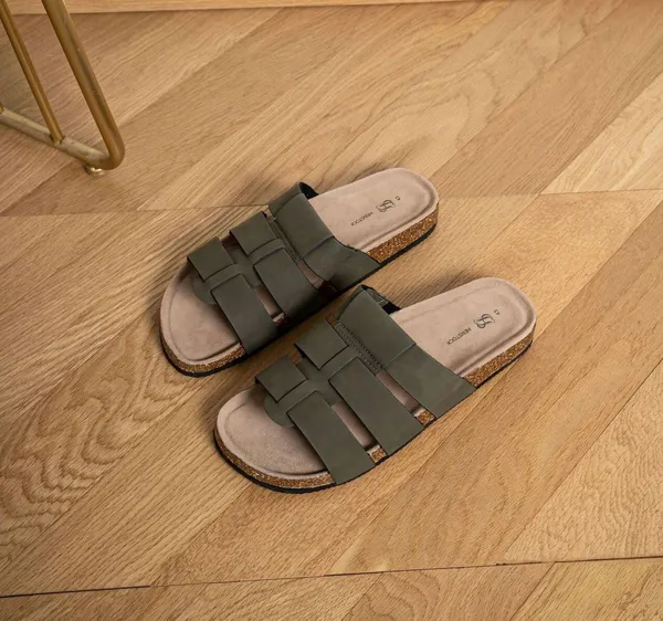 kardam_And_sons_Men_Slippers_Green_,_8