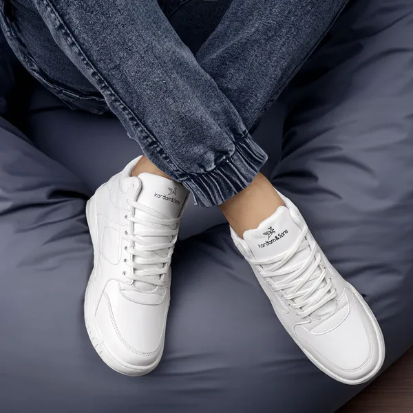 kardam_And_sons_kardam_And_sons_luxury_fashionable_Stylish_Light_Weight_Sneakers_white_Boots_For_Men_White_,_9